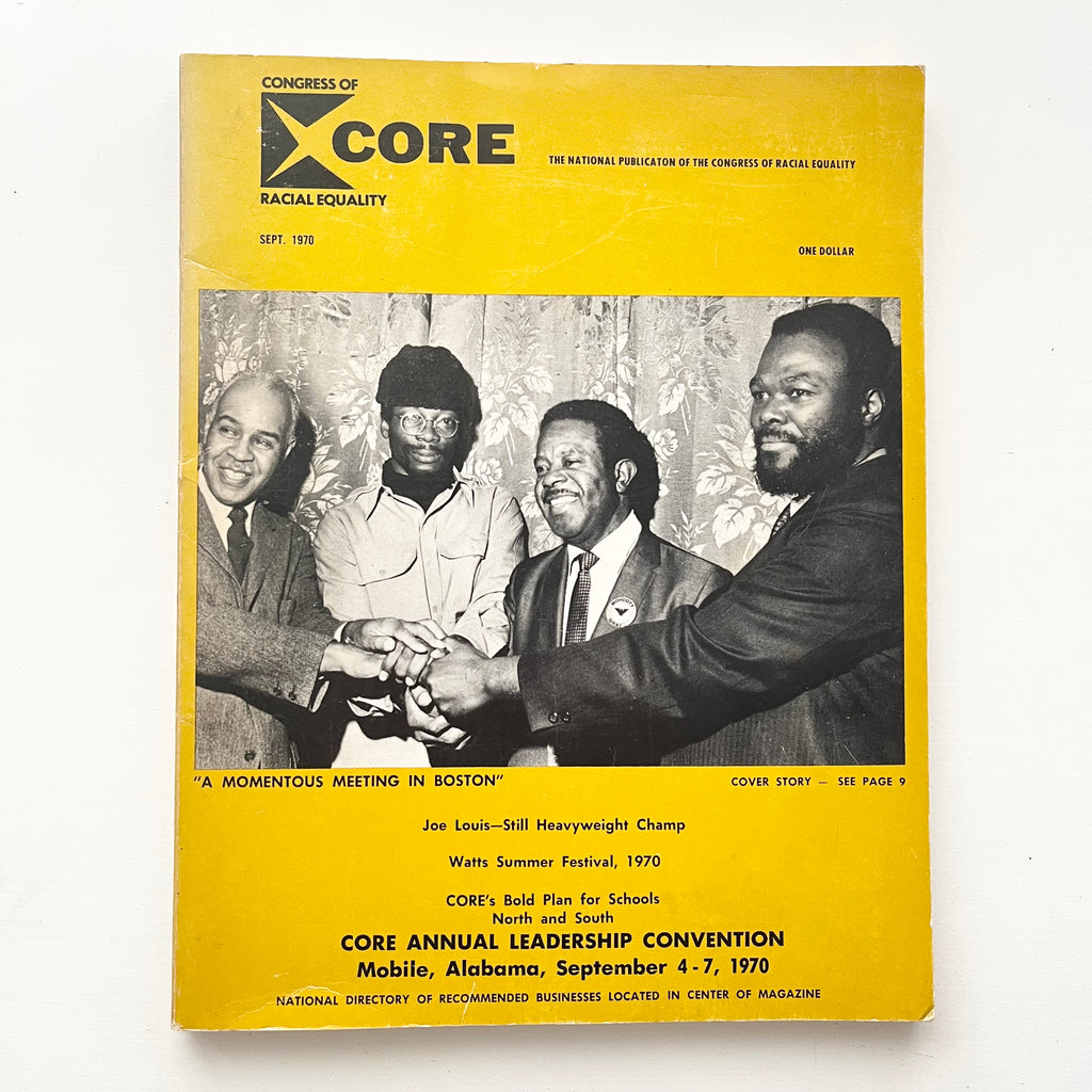 Congress of Racial Equality Publication 1970 Los Angeles Joe Louis Roy Innes